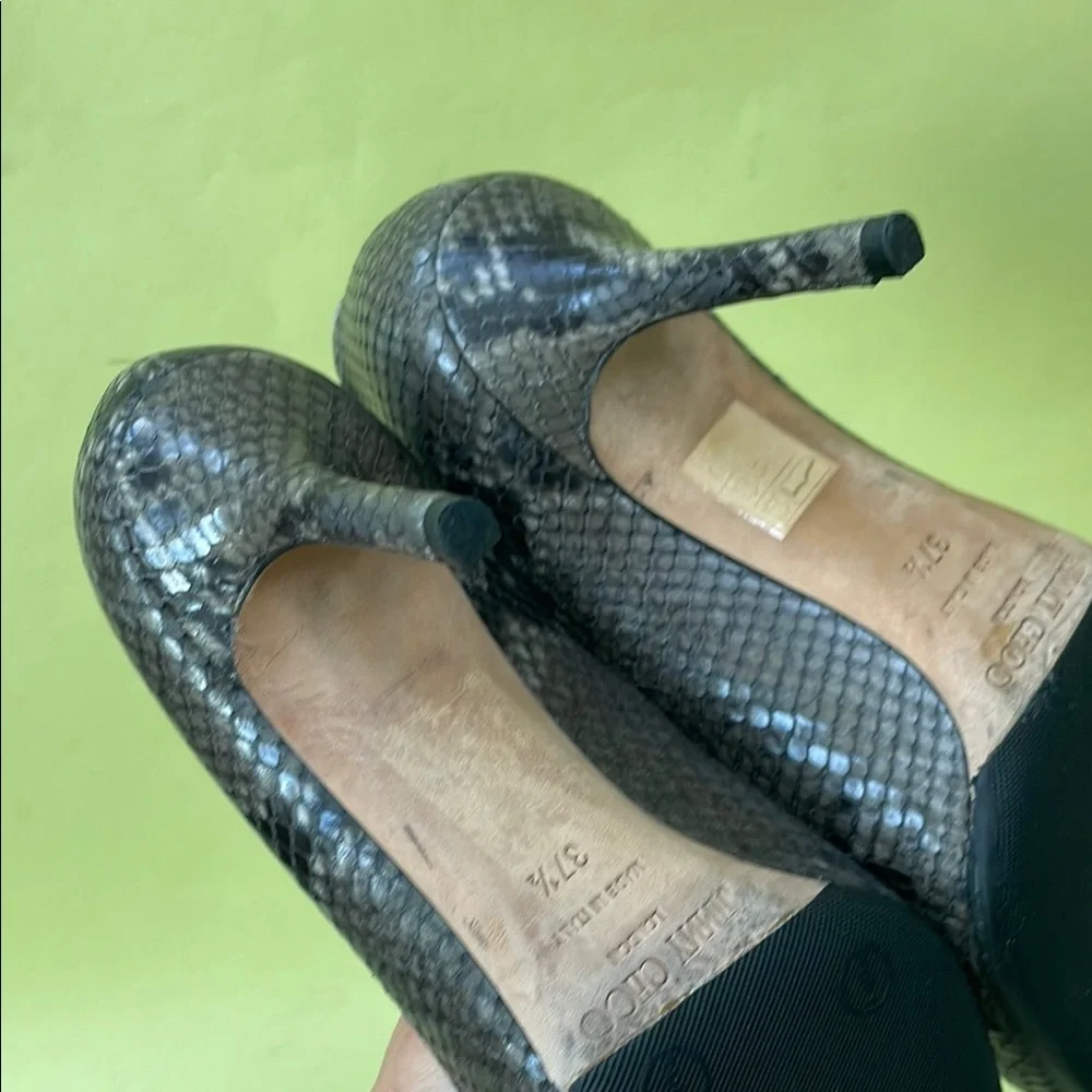 Jimmy Choo Black High Heel Stilettos In Original Box - Picture 14 of 16